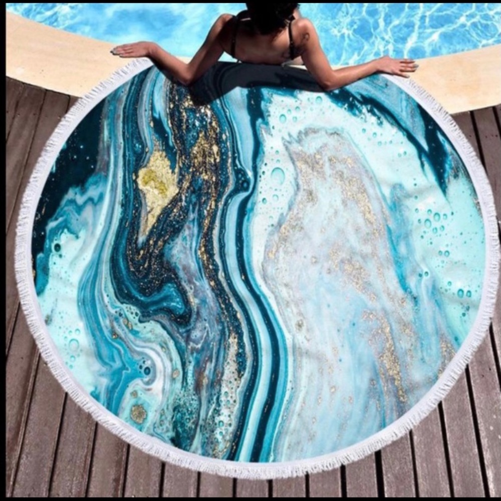 Round Terry Towel